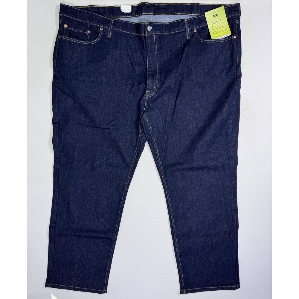Levis 541 Jeans Athletic Taper Fit Stretch NWT Men 54x32 (54x30) Modern Blue